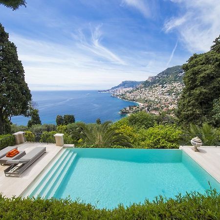 Luxurious Villa Overlooking Monaco Roquebrune-Cap-Martin Exteriör bild