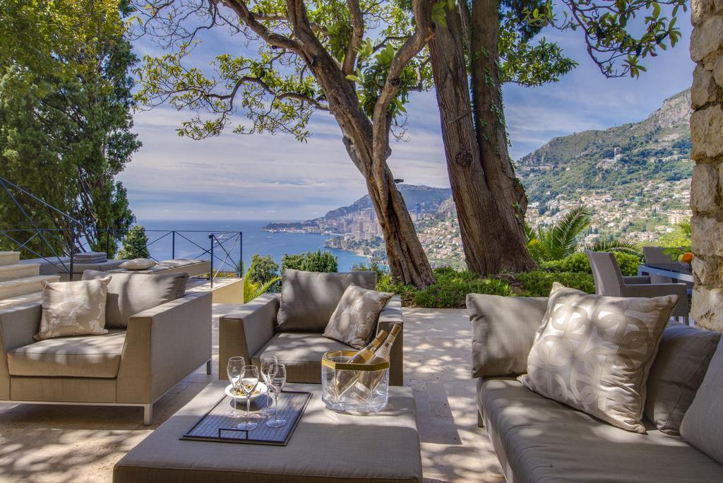 Luxurious Villa Overlooking Monaco Roquebrune-Cap-Martin Exteriör bild