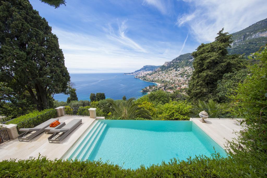 Luxurious Villa Overlooking Monaco Roquebrune-Cap-Martin Exteriör bild