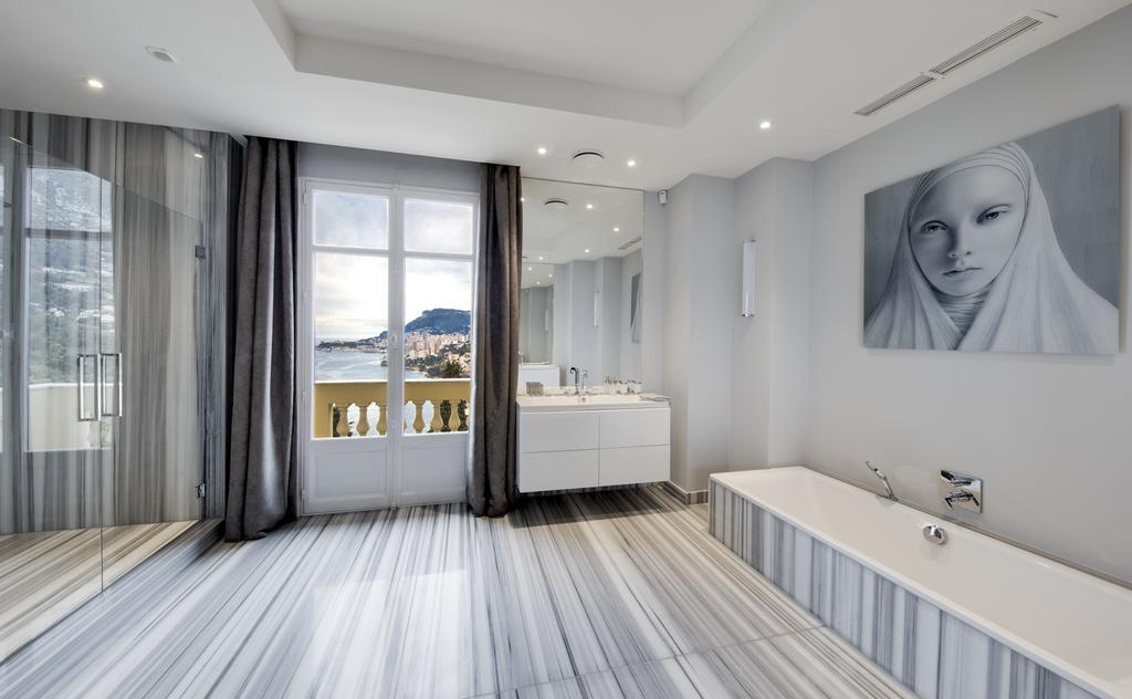 Luxurious Villa Overlooking Monaco Roquebrune-Cap-Martin Exteriör bild